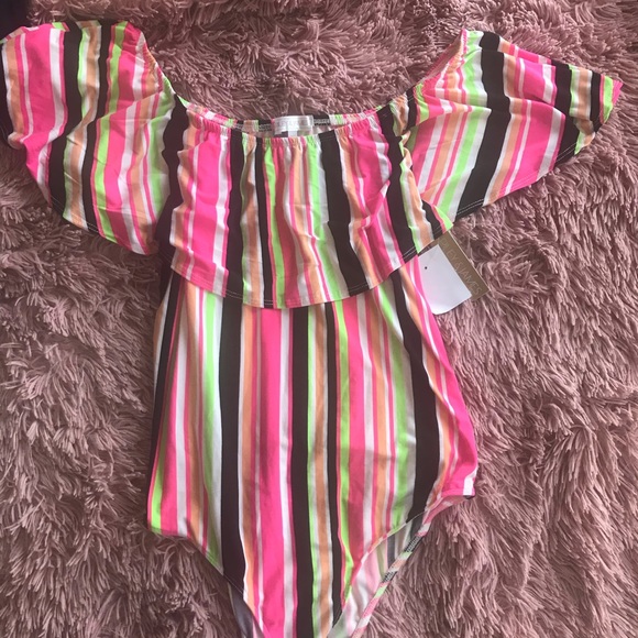 Riley & James Multicolored BodySuit - Picture 8 of 8